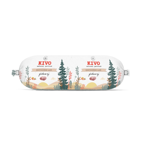 Kivo Gestoomde Lam 600 gram