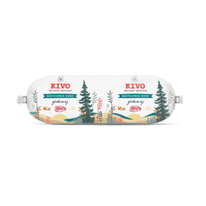 Kivo Gestoomde Rund 600 gram